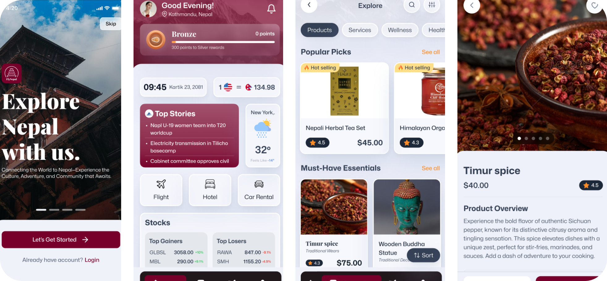App store screenshot previews